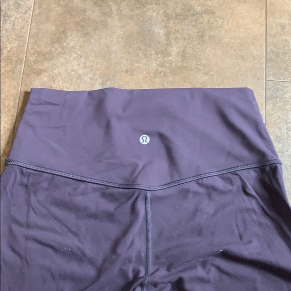 NWOT Dark purple Align crops - Picture 2 of 3